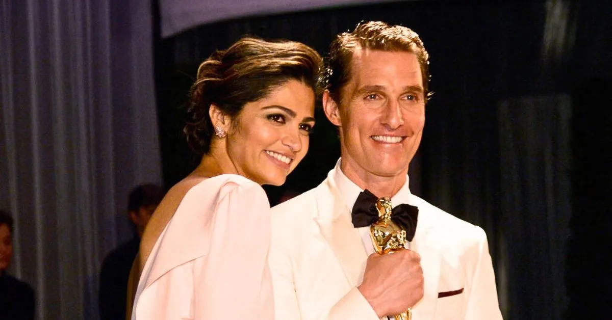 According to Matthew McConaughey, he and Camila Alves were "supposed" to get married, but they didn't want to. Images from Getty