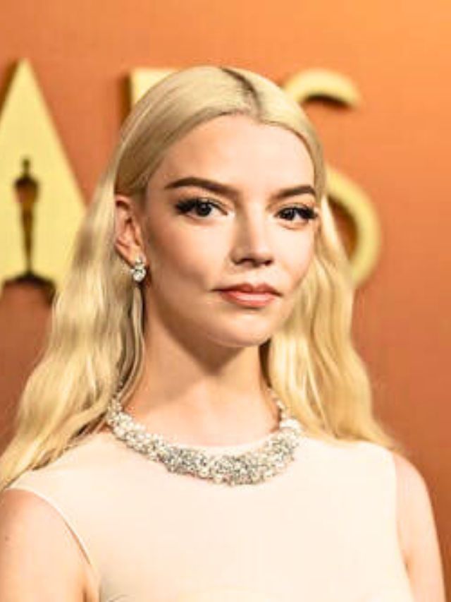 Anya Taylor Joy attended the Governors Awards wearing a sheer corset dress.