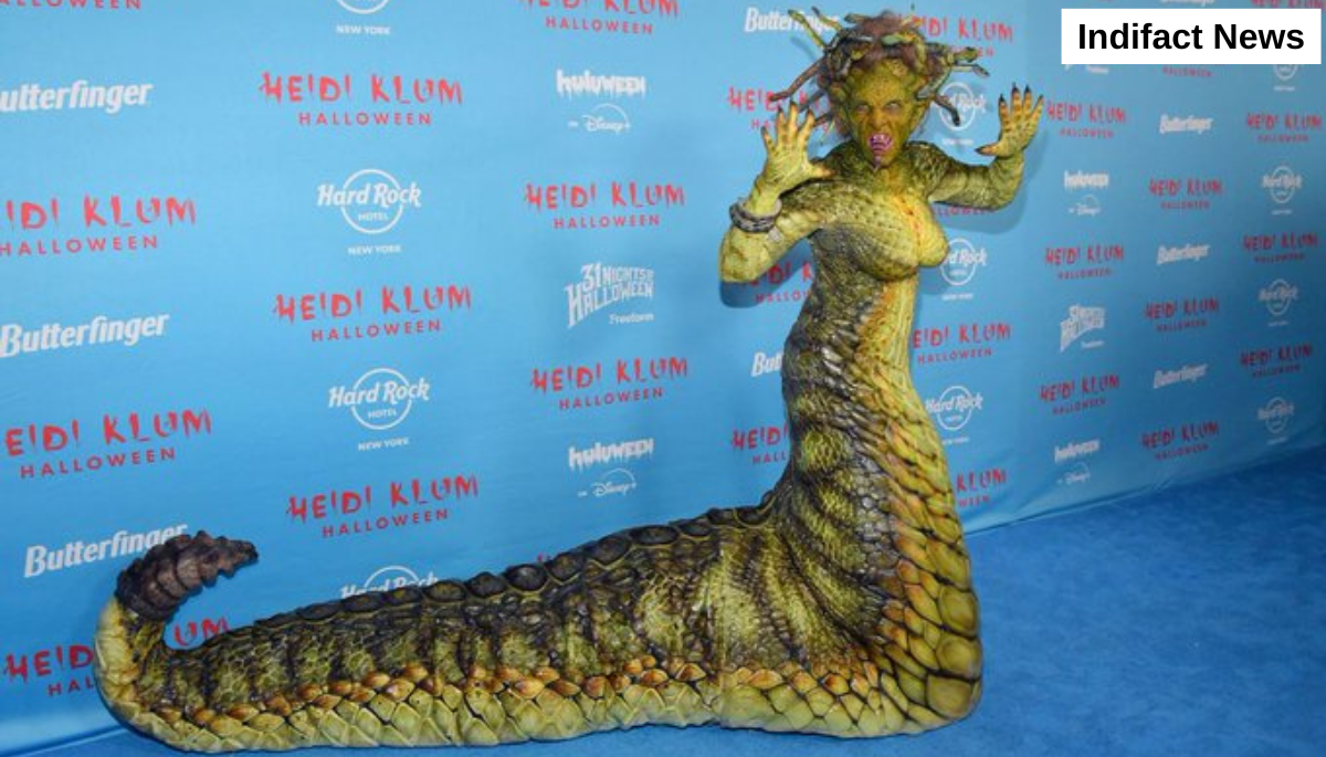 Heidi Klum Medusa Costume