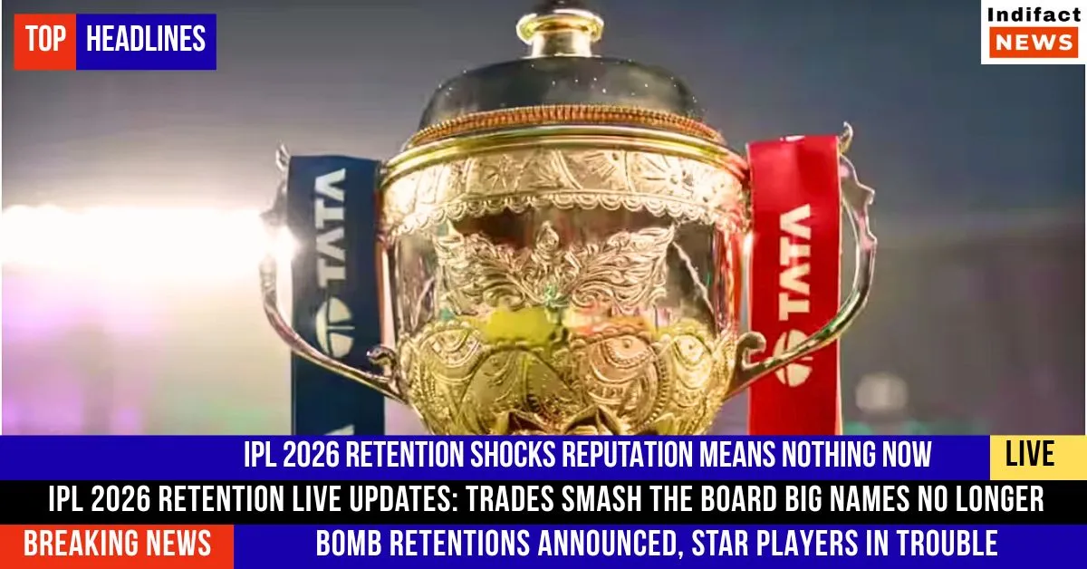 IPL 2026 Retention LIVE Updates: Trades Smash the Board Big Names No Longer Untouchable
