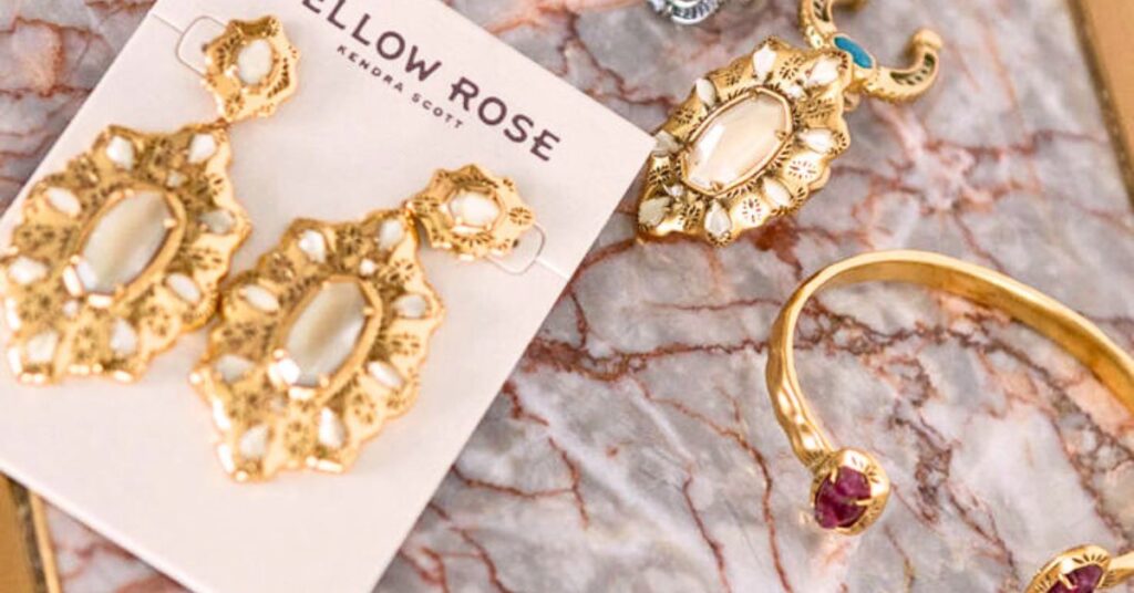 carter faith, yellow rose jewelry