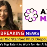 How a 24 year old Stanford Ph.D. dropout recruited some of Meta's top talent to work for her AI math company. Credit: Axiom Math founder and CEO Carina Hong
