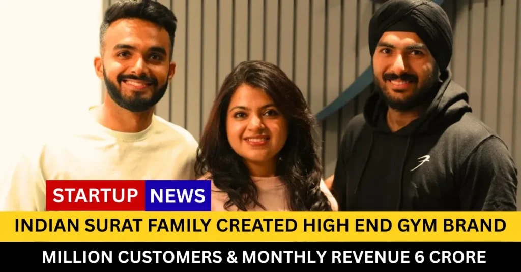 Indian Surat family created a high end gym wear brand. CREDIT: Founders of Fuaark