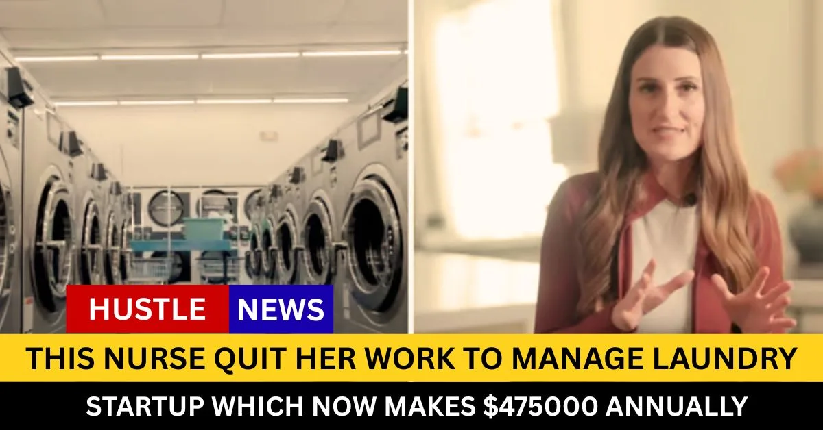 This Arizona nurse quit her work to manage a laundry full time. CREDIT: CNBCMakeIt