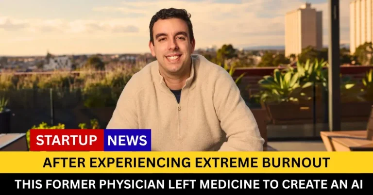 This former physician left medicine to create an AI tool. CREDIT: Dr. Thomas Kelly is the co-founder and CEO of Heidi.Courtesy of Thomas Kelly