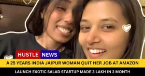A 25 year-old India Jaipur woman quit her job at Amazon. CREDIT: Swati Patel & her Sister - Founder of Green Forest, a Jaipur-based healthy food brand