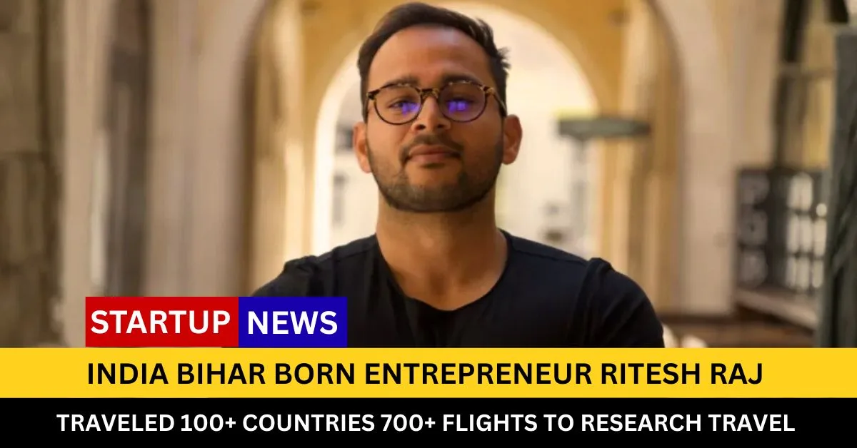 India An AI-powered online travel firm with more than 22 million properties is run by a Bihar man. CREDIT: Ritesh Raj, Bihar-born entrepreneur