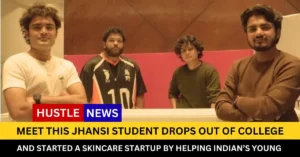 Meet This Jhansi student drops out of college to develop a skincare startup. CREDIT: HelloCloud founding team