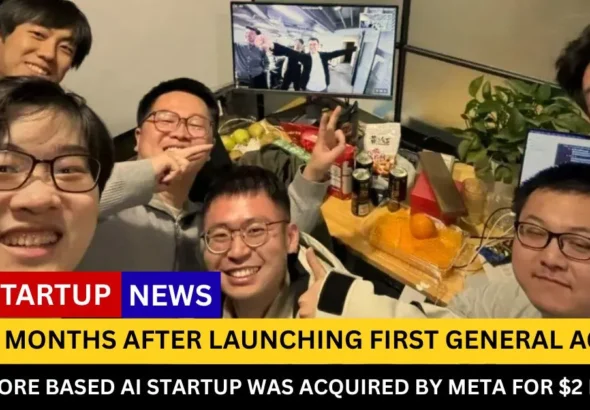 Nine months after launching its first general agent in March. CREDIT: Manus